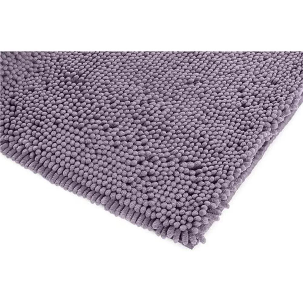 Non-Slip Microfiber Shag Bathroom Rug Mat, 21